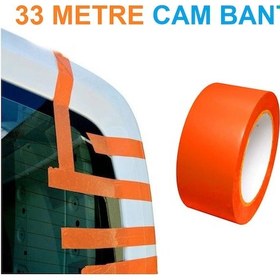 Resim Çarşı Han Turuncu Cam Montaj Bandı 45mm Pvc Tamir Bandı 30m 