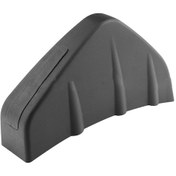 Resim Moveevo Abs Malzeme Siyah Evrensel Araba Arka Tampon Koruyucu, Stili Artıran, Kendi Tarzını Yansıtan Köpek Balığı Kanatlı Spoiler Tek Adet 