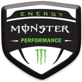 Resim Monster 3d Damla 2 Li Oto Sticker Logo 1 