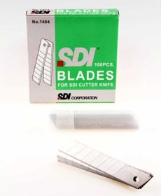 Resim Sdi 1404 Maket Bıçağı Geniş Yedek 100'lü 