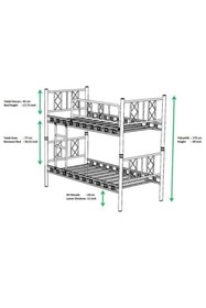 Resim Mobilya Dükkanım Carme Ranza 90x200 ARM042 