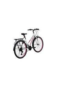Resim Belderia Vision Elegance 26" Jant Sypo Index (3*7) Vites V-fren Beyaz-pembe Şehir Bisikleti 