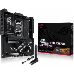 Resim Asus Rog Crosshair X870e Extreme Ddr5 9000mhz Oc M.2 Hdmı/usb-c Pcıe 5.0 Am5 Eatx Anakart 