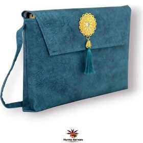 Resim Kuran-I Kerim Kılıfı Mavi Cami Boy (25X34) 