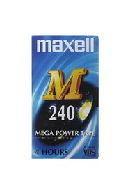 Resim Maxell M240 Video Tape 5'li Paket E240m Mega Power Vhs Video Tapes 