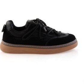 Resim Bambi Siyah Kadın Sneaker K01188333472 