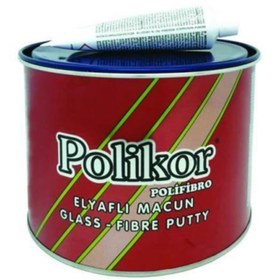 Resim Polikor Polifibro Elyaflı Macun 1kg 