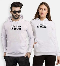 Resim Tshirthane Rome Juliet Sevgili Kombinleri Kapüşonlu Kombini 
