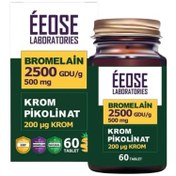 Resim Eeose Bromelain Krom Pikolinat 60 Tablet 
