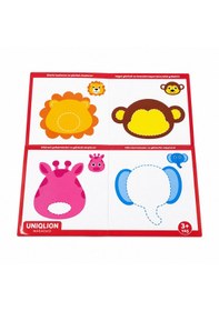 Resim Oyun Hamuru Matı Hayvanlar 22x23x6cm Çok Renkli 