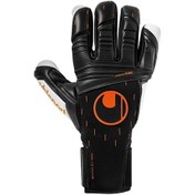 Resim uhlsport 101126401 Kaleci Eldiveni Siyah-neon Turuncu 