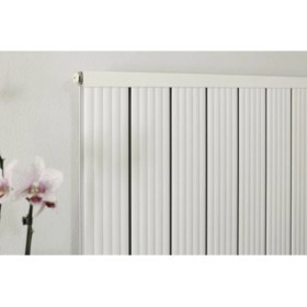 Resim EuroStar Alüminyum Panel Radyatör Ekol 600X1200 Ral 9010 Beyaz 