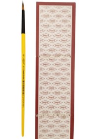 Resim Habico 6'lı 123 Sentetik Akrilik Ve Sulu Boya Fırça Seti Tezhip Ve Minyatür 