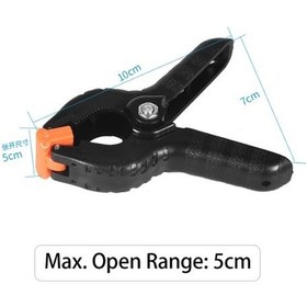 Resim Pazly 12'li Set Siyah Plastik Arka Plan Klipsi 5cm, Fotoğraf Stüdyosu İçin Optikler Ve Daha Fazla 