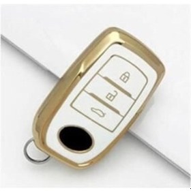 Resim Corolla Cross Uyumlu Hilüx Yaris Cross Uyumlu Anahtar Koruma Kılıfı 3 Tuş Uyuml 