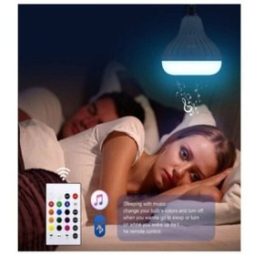 Resim Chermik Pratik Kullanım Music Bulb Bluetooth Hoparlör Akıllı Led Ampul Lamba 