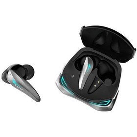 Resim Rampage Clutch T01 Siyah/gümüş 4 Mikrofonlu Enc+anc Oyuncu Bluetooth V5.3 Tws Gerçek Kablosuz Kulaklık 