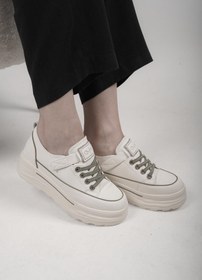 Resim Guja KARİNA GUJA İTHAL ÖZEL SERİ CIRTLI KADIN SPOR AYAKKABI BEJ 