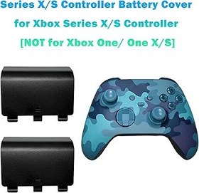 Resim Peixiong Xbox One S Denetleyicisi için Xbox One X için Pil Arka Kapağı [Xbox One/Series X/S için DEĞİL], Yedek Pil Arka Kabuk Kapakları Xbox One S/One X Denetleyici ile Uyumlu Onarım Parçası (4 Siyah) 