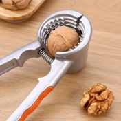 Resim 1 Adet Çok Amaçlı Ceviz ve Kuru Meyve Kabuğu Açacağı - Ergonomik Saplı Sağlam Alüminyum Fındık Kırıcı, Ceviz, Badem, Antep Fıstığı İçin Etkili Çözüm - Pişirme ve Atıştırmalık Mutfak Aleti 