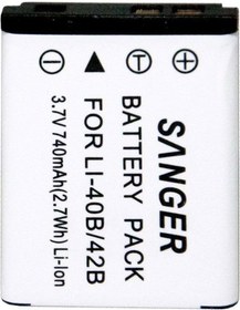 Resim Sanger Batarya Olympus Fe-320 Fe-340 Fe-350 Fe-360 Fe-4000 Fe-4010 Fe-4020 Fe-4030 Fe-4050 Uyumlu 