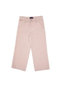 Resim U.S. Polo Assn. Kız Çocuk Pudra Loose Fit Jean Pantolon 50314317-VR042 