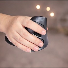 Resim KENLY Delux M618GX Dikey Ergonomik Kablosuz Mouse 6 Tuşlu Yüksek Hassasiyet 