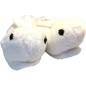 Resim Akınal Bella H023 Z 0000 Kadın Tavşan Figürlü Ev Pandufu Bej 