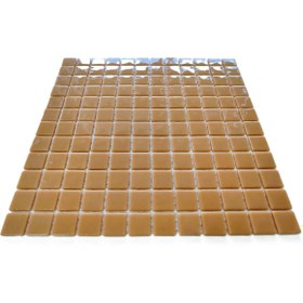 Resim MozaiKristaL Mutfak tezgah arası ve tüm yüzeyleri Için 25x25x5 mm A. Kahve Cam Mozaik (11 File=1 m2 Fiyatıdır) 