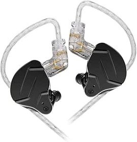 Resim KZ ZSN Pro X Kulak İçi Monitör Kablolu Kulaklıklar Hibrit Dinamik Sürücü Dengeli Armatür Kulaklıklar Çift Sürücü 1DD 1BA Derin Bas Stereo Ses Ergonomik Rahat Kulaklıklar 