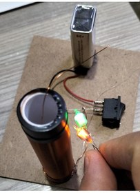 Resim Tesla Bobini Pil Dahil 