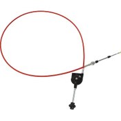 Resim Lemestar Ekskavatör Ve Sulama Aracı İçin Manuel Gaz Kablosu - Pu Malzeme Ve Paslanmaz Çelik Bağlantı 