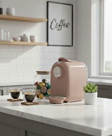 Resim Tchibo Cafissimo Picco Kum Rengi Otomatik Kapsül Kahve Makinesi 