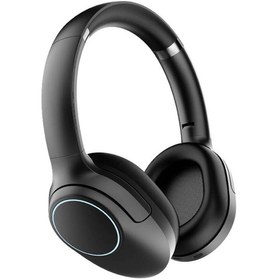 Resim lapas Kulak Üstü Bluetooth Kulaklık Lapas LP-HD003 RGB LED Işıklı Bluetooth v5.4 Siyah 