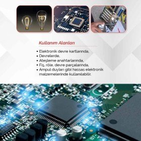 Resim Brio Elektronik Kart Devre Soket Kablo Oksit Temizleyici Sprey 200 ml Yağsız 2'li Paket 