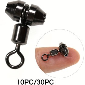 Resim 10/30 adet 360° Dönebilen Ağır Hizmet Tipi 3 Yollu Rulmanlı Döner Çapraz Hat Dönerleri Misina Bağlantıları S/M/L 