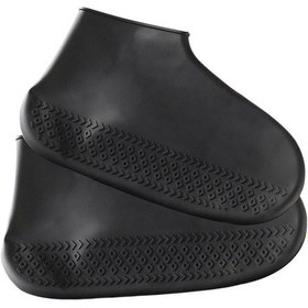 Resim Yağmur Için Su Geçirmez Silikon Ayakkabı Kılıfları Siyah S Siyah 