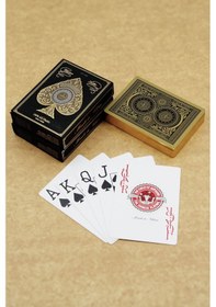 Resim Jumbo Pvc Su Geçirmez İskambil Blackjack Oyun Kağıdı Cin885sr 