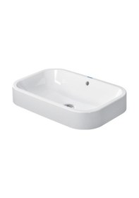 Resim Duravit Happy D.2 Canak Lavabo Taslanmıs 600 x 400 MM 2314600000 
