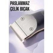 Resim Paslanmaz Çelik Bıçaklı Hassas Çelik Bıçaklı Tıraş Makinesi 