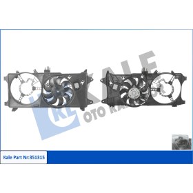 Resim Fan Motoru - Davlumbazlı Klımasız Fıat Doblo 1.9 Jtd 01- Nac 