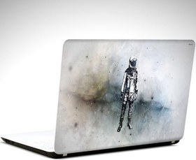 Resim Astronot Laptop Sticker 10 İnch (25X19CM) 