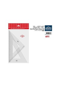 Resim Hatas 26 Cm / 60 / 45 Teknik Okul Öğrenci Gönyesi Seti 