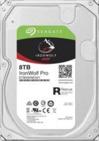 Resim 8 TB SEAGATE 3.5 IRONWOLF PRO SATA3 7200RPM 256MB ST8000NE001 (RESMI DIST GARANTILI) 