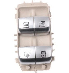 Resim Mercedes W213 E Serisi Arka Cam Perde Düğmesi Bej 2016-2020 