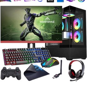 Resim ROGAME I7 14700f 16gb Ddr4 512gb M2 12gb Rtx4070 27" 180hz Monitörlü Oyun Bilgisayarı (GAMİNG SET) 