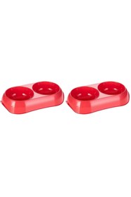 Resim Hype Store Moderna ma Kabı 2x200 ml Kırmızı 2li paket 