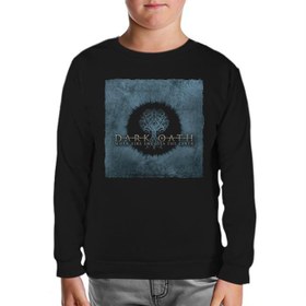 Resim Dark Oath - When Fire Siyah Çocuk Sweatshirt 