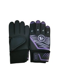 Resim Unes Futbol Kaleci Eldiveni Parmak Korumalı, Tutuş Güçlü, Yetişkin & Çocuk Beden Turuncu 