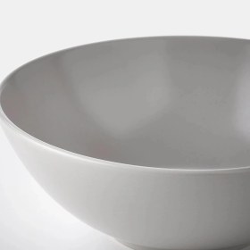 Resim IKEA 4 Adet Kase Seti, Meridyendukkan Mat Açık Gri ,16 cm Stoneware Fonksiyonel Tasarım 